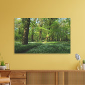 春イン・ウッズ,ブートパーク,カーディフ キャンバスプリント (インサイチュ (リビング))