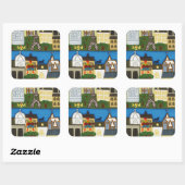 春イン・パリ2006 スクエアシール (シート)