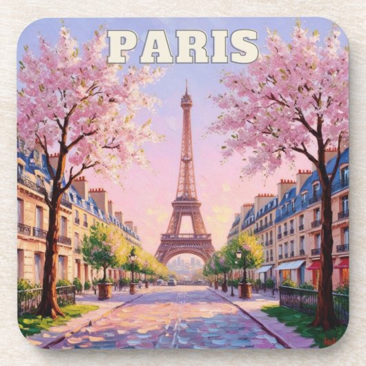 春インParis Cork Coaster – トラベフランスのル コースター (正面)