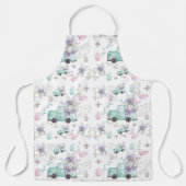 春イースターの手色彩の鮮やかの要素 エプロン (正面)