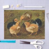 春イースターチックス切り離し切り離し素朴 薄葉紙 (クラフト)