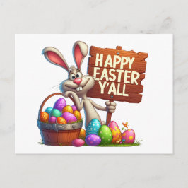春イースターハンドアウト – 戻る参照！ ポストカード