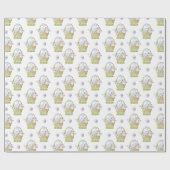 春イースターバスケットパステルギフトラッピング紙 ラッピングペーパー (フラット)