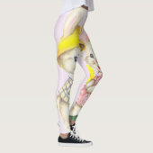 春イースターヴィンテージバニーラビット レギンス (右)