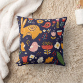 春イースター：花、バンニーコレクション クッション (ブランケット)