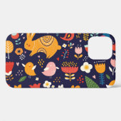 春イースター:花、バンニーコレクション Case-Mate iPhoneケース (裏面 (横))