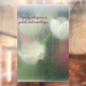 春ウィスパイン花びらと雨滴 ウィンドウサイン (シート2)