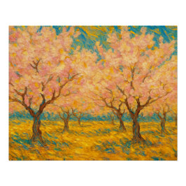 春ウィスパイン開花 ポスター