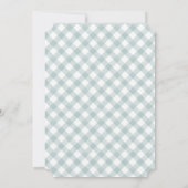 春ウォーターカラーバニーイースターブランチ招待状 招待状 (裏面)