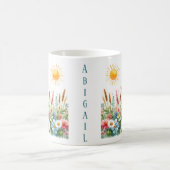 春ウォーターカラーヘン – Kid Mug コーヒーマグカップ (中央)