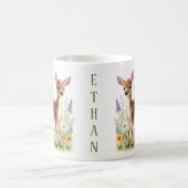 春ウォーターカラーポーン – Kid Mag コーヒーマグカップ (中央)