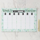 春ウォーターカラーローレズウィークリープランナー ペーパーパッド (インサイチュ)