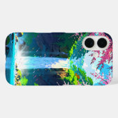 春ウォーターフォールオアシス Case-Mate iPhoneケース (裏面 (横))