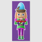 春ウッドランドナツクラッカーと小さな赤いトラック (正面)