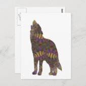 春ウルフポストカード ポストカード (正面/裏面)