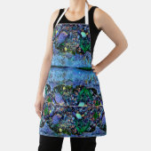 春エプロンに野生生物、スクリーン印刷、キッチェ エプロン (インサイチュ)