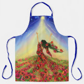 春エプロンフラワーガール エプロン (正面)