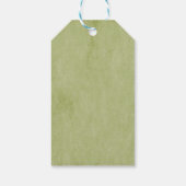 春エレガントの近くに ギフトタグ (裏面)