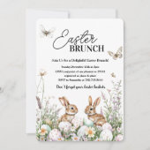 春エレガントイースターブランチ 招待状 (正面)