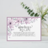 春エレガントフローラお願いレシピ エンクロージャーカード (スタンド正面)