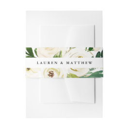 春エレガントフローラベリーバンド 招待状ベリーバンド