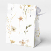 春エレガントボホワイルドフラワー結婚ズ フェイバーボックス (裏面サイド)