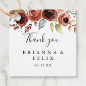 春エレガント結婚フローラ フェイバータグ (正面)