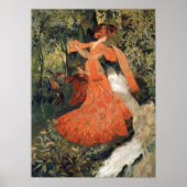 春エレガント近くのヴィンテージ ポスター (正面)