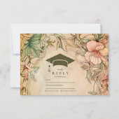 春エレガント野草卒業党 出欠カード (正面)