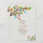 春エンブレイス招待状 招待状 (正面/裏面)