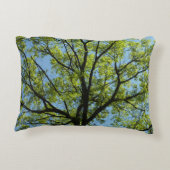 春オークツリー鮮やか自然 アクセントクッション (裏面)