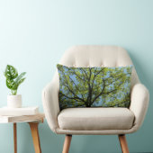 春オークツリー鮮やか自然 ランバークッション (椅子)