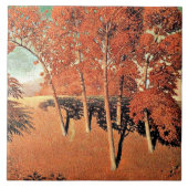 春オーク タイル (正面)