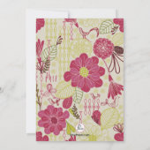 春オーバーレイ招待状 招待状 (裏面)