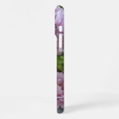 春カスタムさくらんぼ花の木の写真 iPhoneケース (左側面)