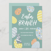 春カラフルイースターエッグ シーズンカード (正面/裏面)