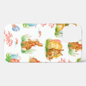 春カラフルイースターコンセのシームレスパターン Case-Mate iPhoneケース (裏面 (横))
