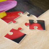 春カラフルチューリップ ジグソーパズル (側面)