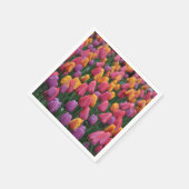 春カラフルチューリップ スタンダードカクテルナプキン (角)