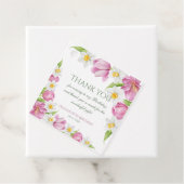 春カラフルフラワー子供の誕生日 フェイバータグ (インサイチュ)