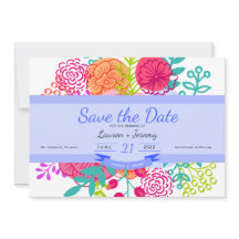 春カラフルフローラスケッチ救束