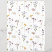 春カラフルワイルドフラワーメドウガーデンディバイダー (裏面)