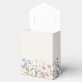 春カラフルワイルドフラワーメドウブライダルシャワー フェイバーボックス (オープン)