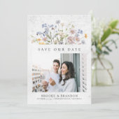 春カラフルワイルドフラワーメドーガーデンQRコード セーブザデート (スタンド正面)