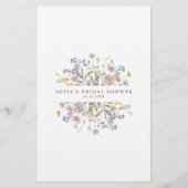 春カラフルワイルドフラワー私がゲーム (裏面)