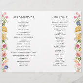 春カラフル野草牧草園プログラム (裏面)