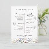 春カラフル野草牧草園プログラム 招待状 (スタンド正面)