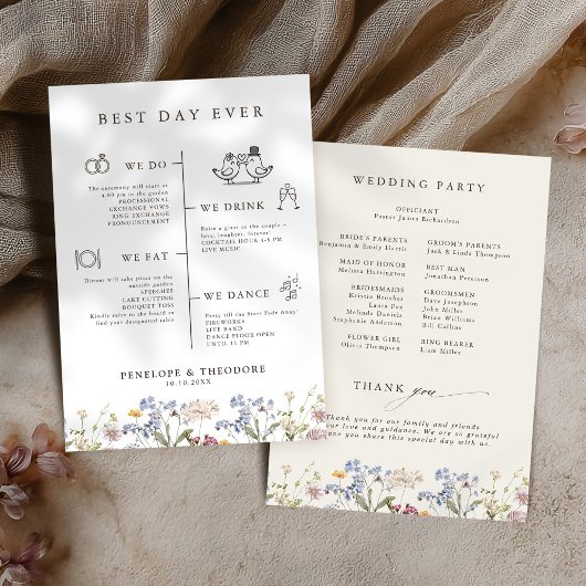 春カラフル野草牧草園プログラム 招待状