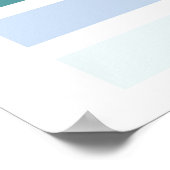 春カラーチャートのポスター ポスター (角)