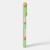 春カラーハートドーナツリングや輪水玉模様 Case-Mate iPhoneケース (裏面 / 右)